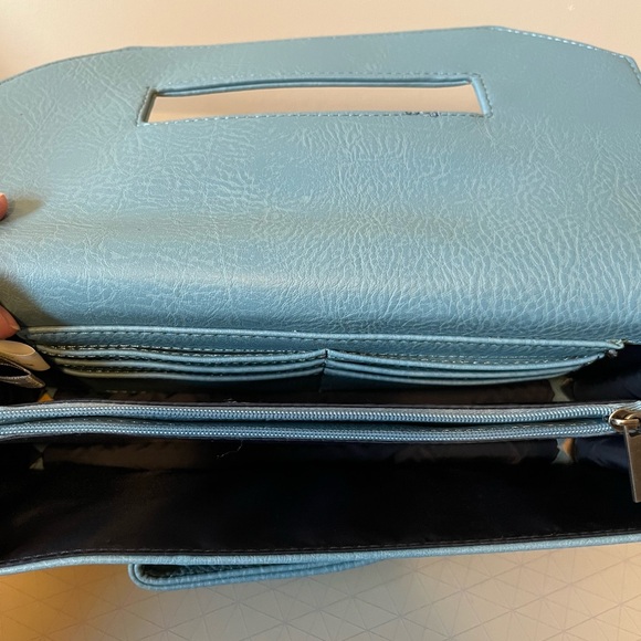 Matt & Nat Abiko Vegan Clutch - Blue - Picture 3 of 4